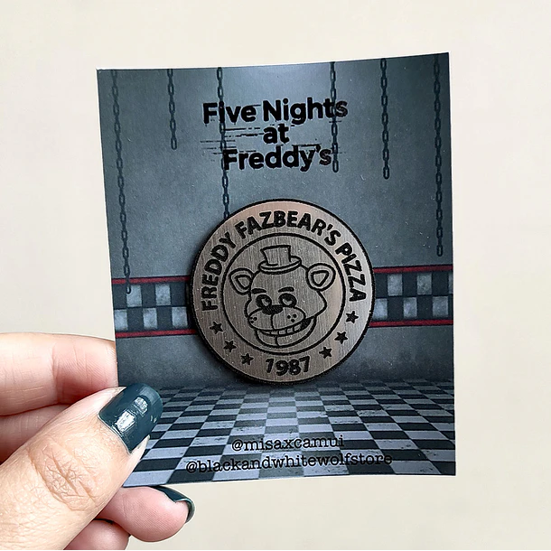 FIVE NIGHTS AT FREDDY'S - Fazbear's Pizza PIN LAMICOID 2