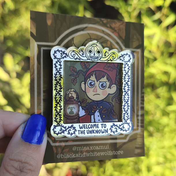 Más Allá Del Jardín - PINES LENTICULAR FANART 3