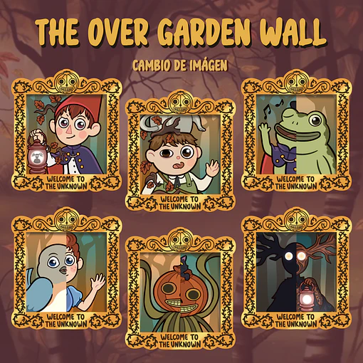 Más Allá Del Jardín - PINES LENTICULAR FANART