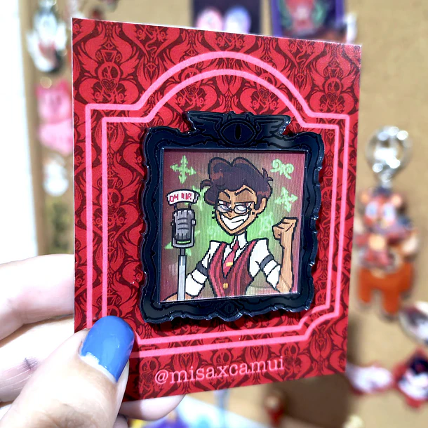 HAZBIN HOTEL - PINES LENTICULAR FANART VOL 4 3