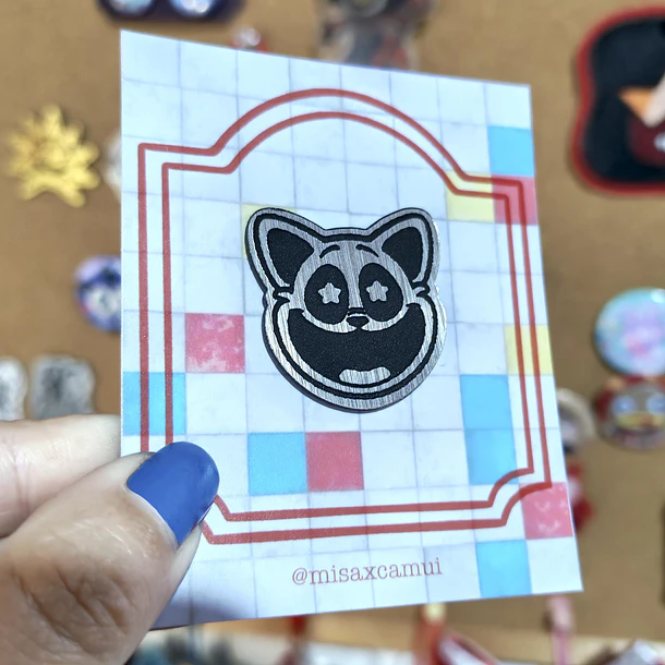 Poppy Playtime - CatNap Pin Lamicoid  2