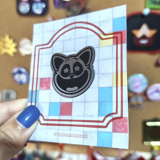 Poppy Playtime - CatNap Pin Lamicoid  3