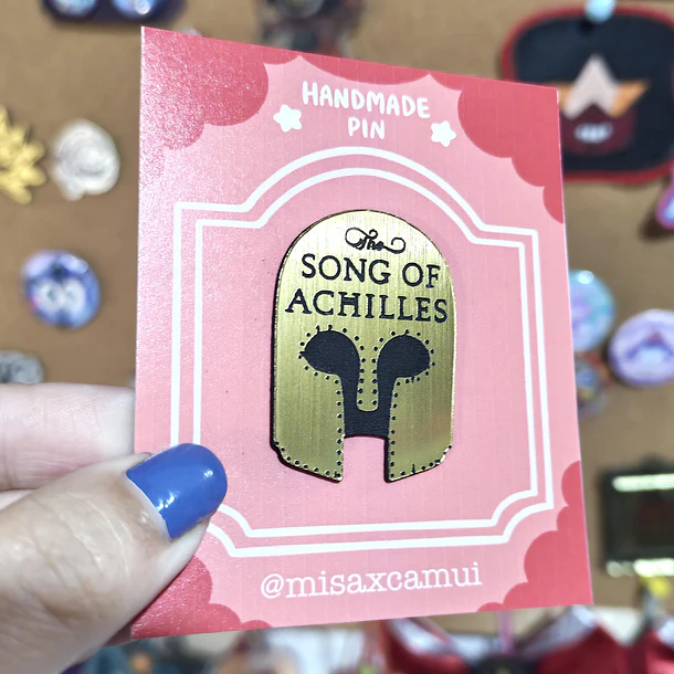 La Canción de Aquiles Pin Lamicoid  2