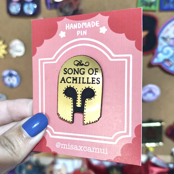 La Canción de Aquiles Pin Lamicoid  3