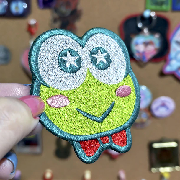 Sanrio - Keroppi Cara Parche  3