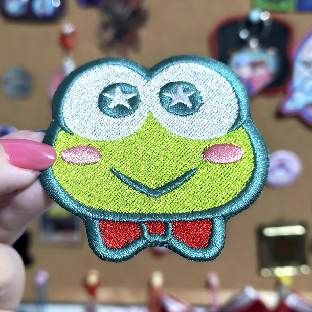 Sanrio - Keroppi Cara Parche  4