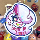 Hazbin Hotel - Angel Drag Cara Sticker 3