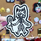 Hazbin Hotel - Alastor Doodle Parche  1