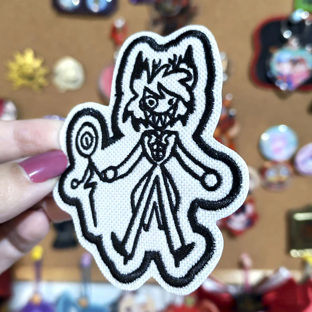 Hazbin Hotel - Alastor Doodle Parche  2