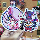 Hazbin Hotel - Angel Drag Cara Sticker 1