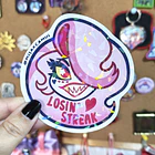 Hazbin Hotel - Angel Drag Cara Sticker 2