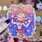 FNAF - Sol y Luna STICKER HOLOGRÁFICO 3