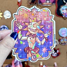FNAF - Sol y Luna STICKER HOLOGRÁFICO 4