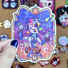 FNAF - Sol y Luna STICKER HOLOGRÁFICO 7