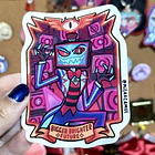 Hazbin Hotel - Vox y Vincent Stickers  4