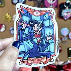 Hazbin Hotel - Vox y Vincent Stickers  6