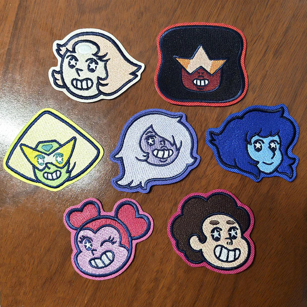 Steven Universe - Gemas de Cristal Parches 1