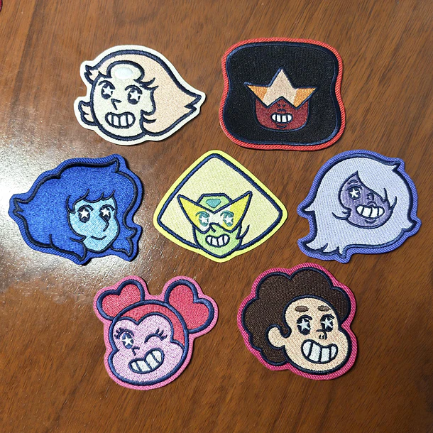 Steven Universe - Gemas de Cristal Parches 2