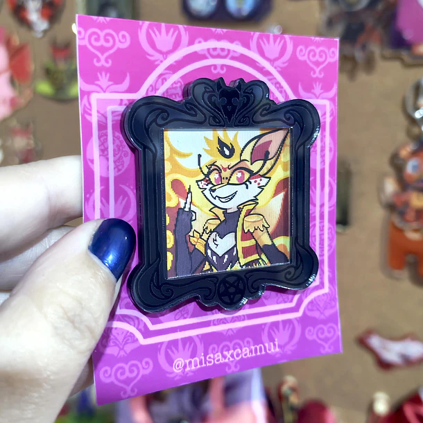 HELLUVA BOSS - PINES LENTICULAR FANART Beelzebub 3