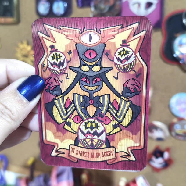 Hazbin Hotel - Tarjetas Lenticulares Coleccionables 8