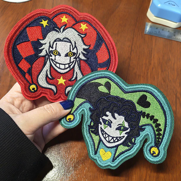 The Freak Circus - Pierrot y Harlequin Fanart Parche 1