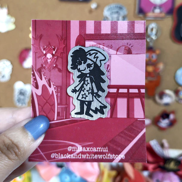HELLUVA BOSS - STOLAS Y Octavia PIN 6