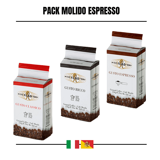 Pack Molido Espresso
