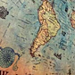 Mapa Mundi Naútico Vintage 50x100 Cm Póster 300 Gr - Miniatura 5