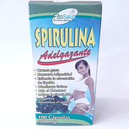 Cápsulas Spirulina Adelgazante 500 mg