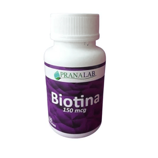Biotina Para El Cabello 60 Caps 150 Mcg