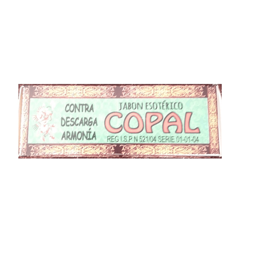 Jabón esotérico de Copal (descarga total)