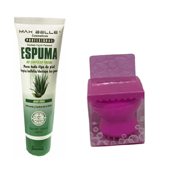 Exfoliante My Beauty Tool + Espuma limpieza Aloe Vera 