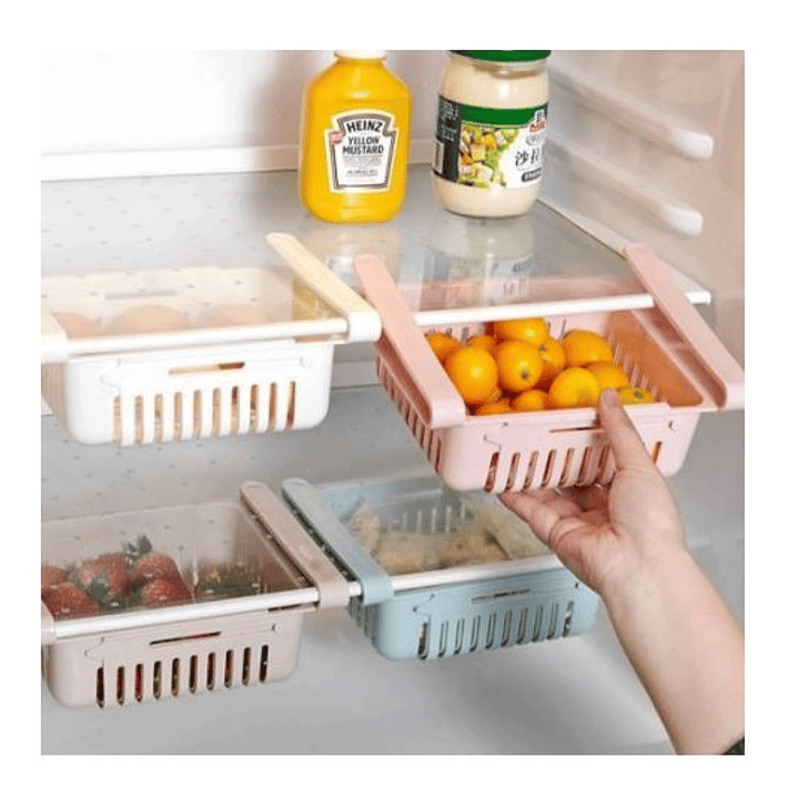 Pack 2 unidades - Bandejas Organizadoras de Refrigerador  1