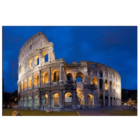 Puzzle Rompecabezas 1000 Piezas Coliseo de Roma 50 X 75 Cm