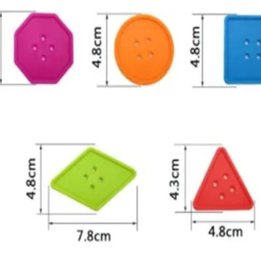 Juego De Mesa - Juego De Habilidad Y Coordinación - Geometric Thread 3