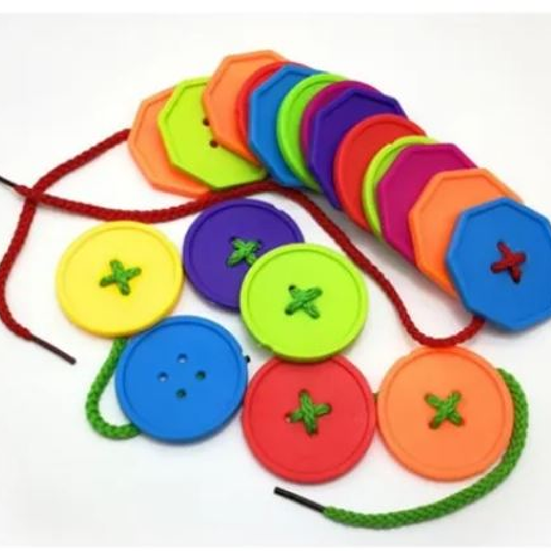 Juego De Mesa - Juego De Habilidad Y Coordinación - Geometric Thread 4