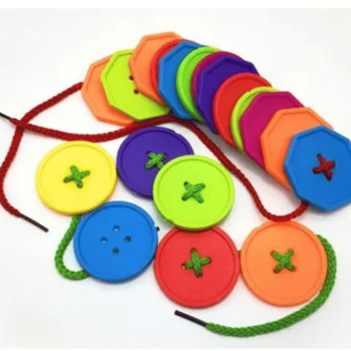 Juego De Mesa - Juego De Habilidad Y Coordinación - Geometric Thread 4