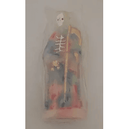 Vela Figura De La Santisima Muerte 18 Cm Colores