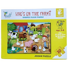 Puzzle Who's On The Farm?