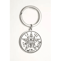 Llavero Tetragrammaton Amuleto Talismán Joyas
