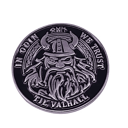 Pin Broche Insignia Vikinga Odin