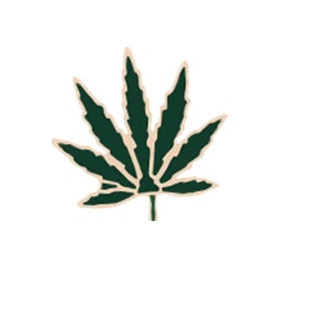 Pin Broche Hoja De Marihuana 1