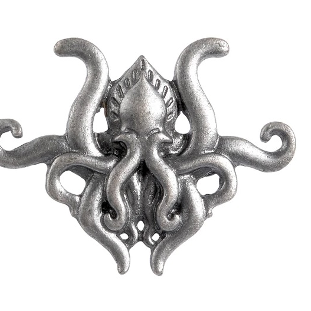 Pin Broche La Llamada de Cthulhu - H. P. Lovecraft - Pulpo Tentáculos 1