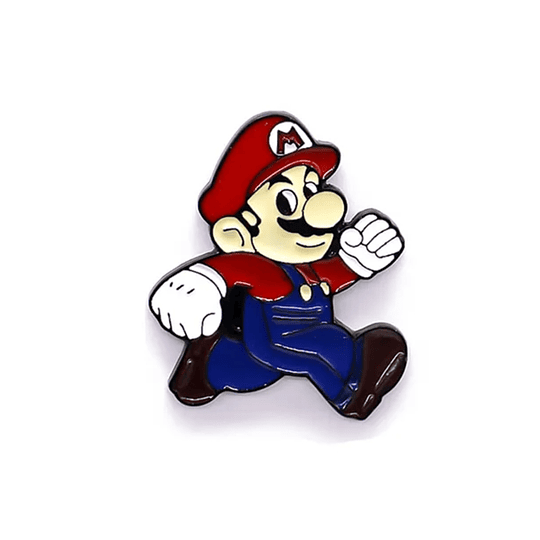 Pin Broche Mario  B metálico