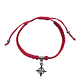 Pulsera Nudo de Bruja con Hilo Rojo + Oración de activación - Miniatura 1