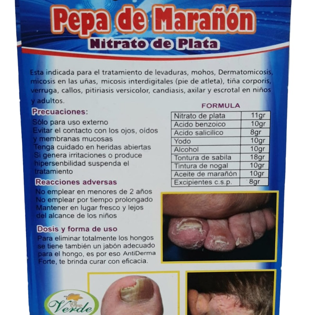Pepa de Marañon - Nitrato de Plata 2