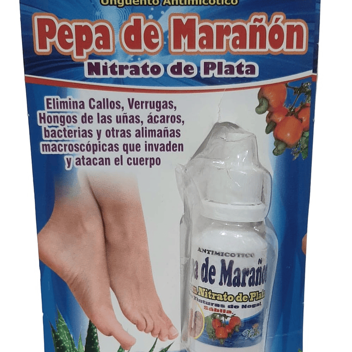 Pepa de Marañon - Nitrato de Plata 1