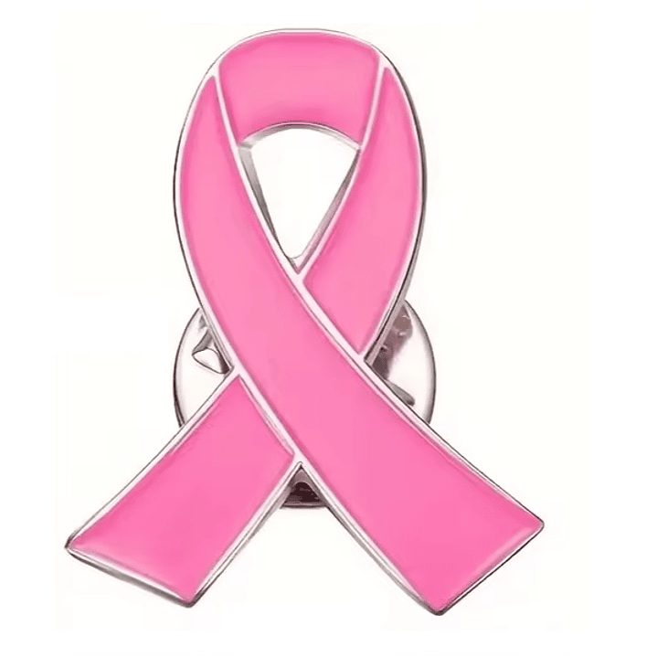 Pin Lazo Rosado Símbolo Cáncer de mama 1