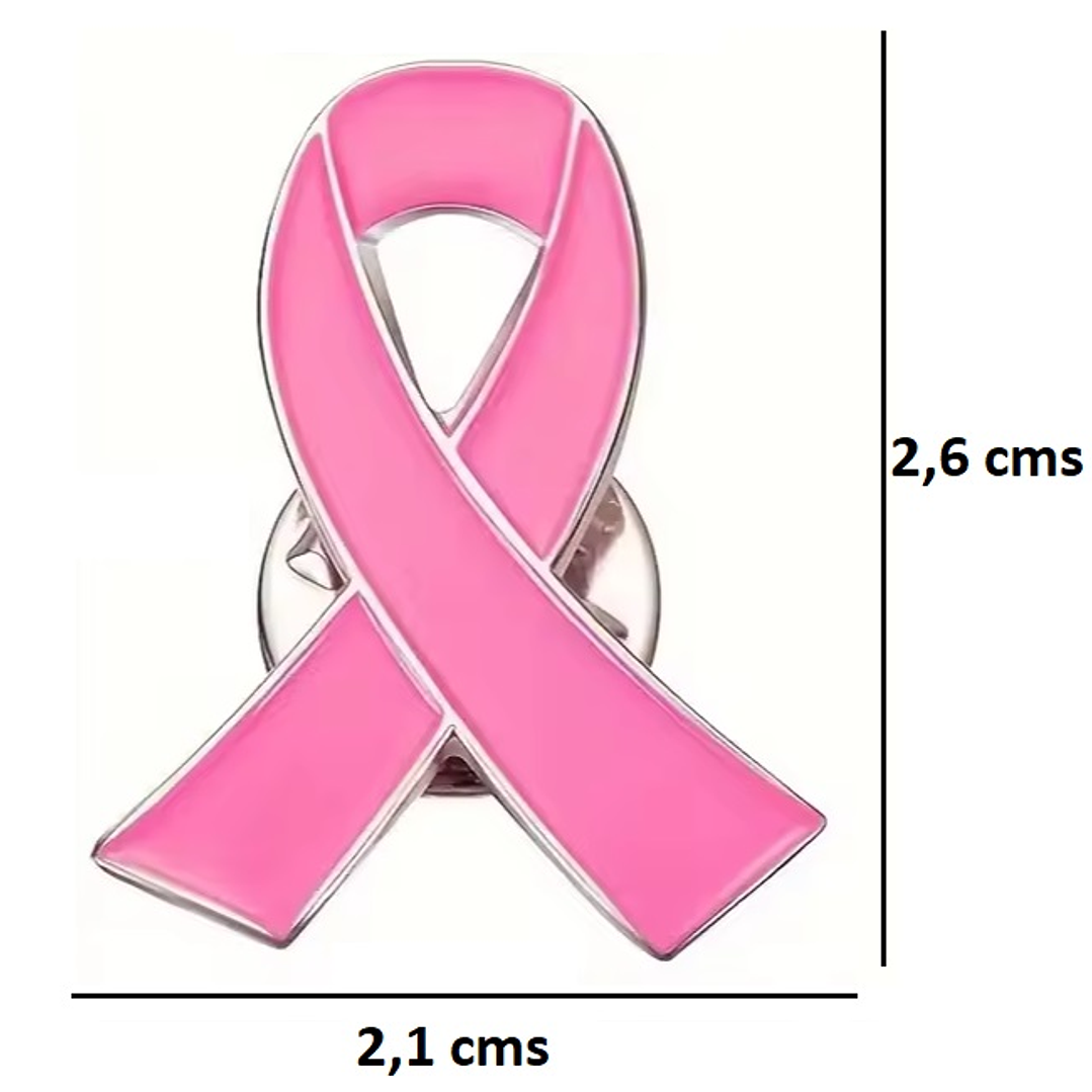 Pin Lazo Rosado Símbolo Cáncer de mama 2