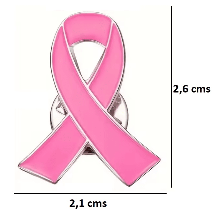 Pin Lazo Rosado Símbolo Cáncer de mama 2